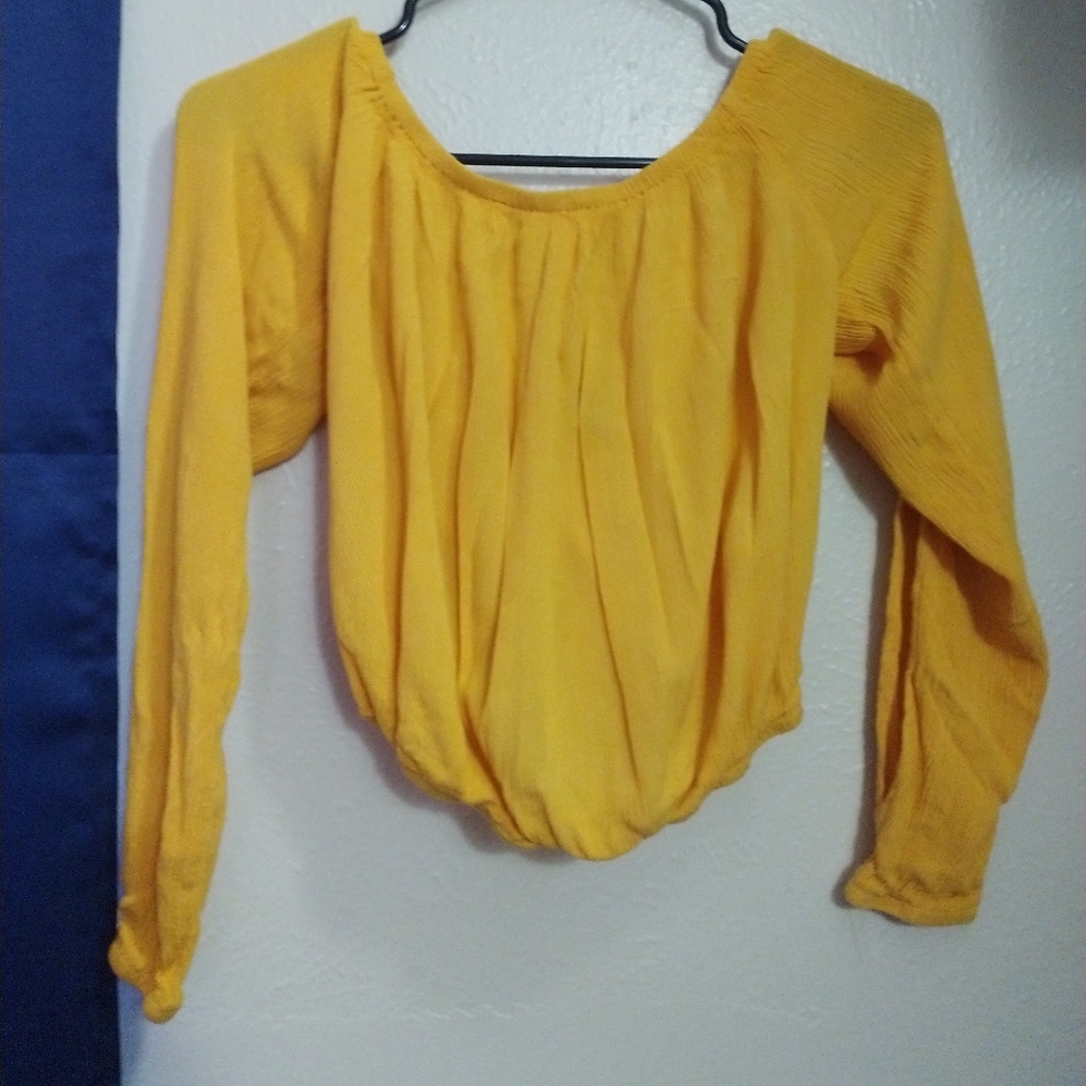 Forever 21 long-sleeve crop top